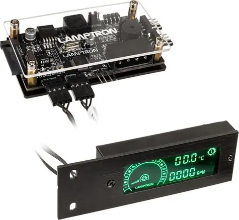 Lamptron TC20 schwarz / Lüfter- und LED-Controller / PCI / 1 Kanal