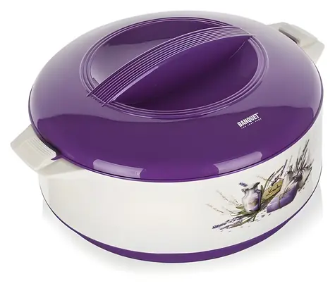 Banquet Culinaria Lavendel / Thermoskanne / 3,5 l / Edelstahleinsatz / PUR-Isolierung