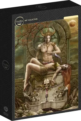 GRAPHICS Puzzle Mondfinsternis / 1000 Teile / 69 × 47,8 cm