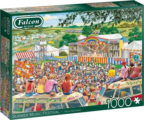 FALCON Puzzle Sommer-Musikfestival / 1000 Teile / ab 12 Jahren