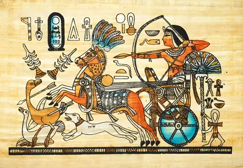 GRAPHICS Puzzle Ägyptischer Papyrus / 1000 Teile / 69 × 47,8 cm