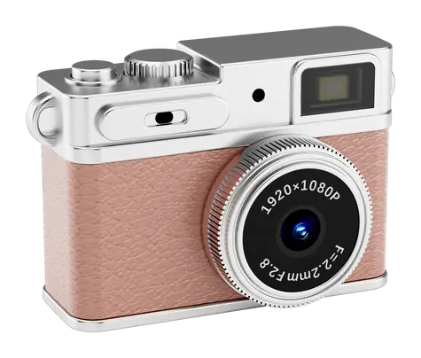 Denver DMC-1203RO pink / Mini-Digitalkamera / CMOS-Sensor / Micro-SD-Karte / USB-C
