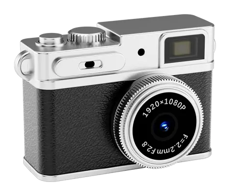 Denver DMC-1203B schwarz / Mini-Digitalkamera / CMOS-Sensor / Micro-SD-Karte / USB-C