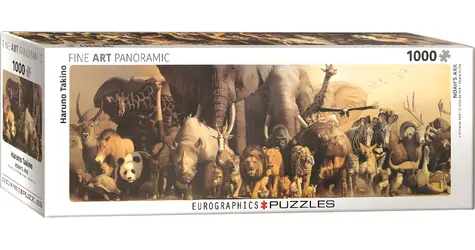EUROGRAPHICS Panoramapuzzle Arche Noah / 1000 Teile / 99 x 33 cm