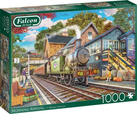 FALCON Puzzle Morgenankunft / 1000 Teile / ab 12 Jahren
