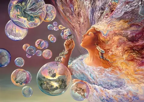 GRAPHICS Puzzle Bubble Flower / 500 Teile / 47,8 x 34,2 cm