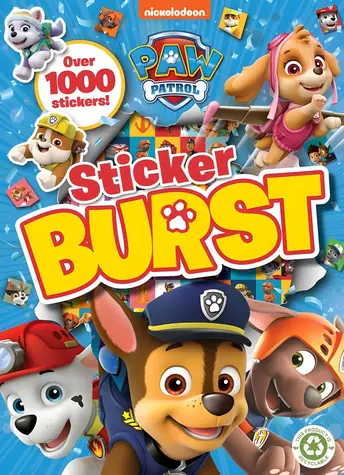 NICKELODEON Paw Patrol Aktivitäts- und Stickerbuch / Stickerbuch / Über 40 Aktivitäten / Über 1000 Sticker