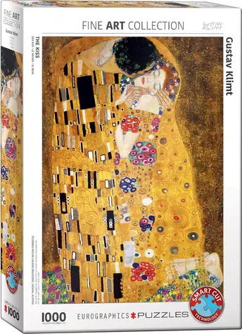 EUROGRAPHICS Puzzle Kuss / 1000 Teile / 48,9 × 67,6 cm