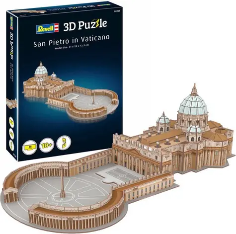 Revell 3D-Puzzle Petersdom / 68 Teile / ab 10 Jahren