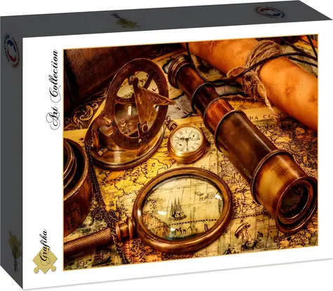 GRAPHICS Puzzle Traveler / 1000 Teile / 69 × 47,8 cm