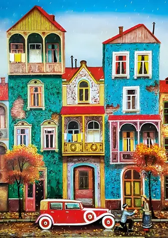 MAGNOLIA Puzzle Altes Tiflis II / 1000 Teile / 48 x 68 cm