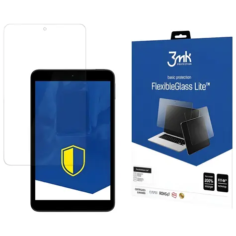3mk FlexibleGlass Lite für Nokia T10 / Hybridglas / 6H / antibakteriell