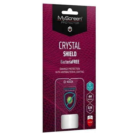 MyScreen Crystal BacteriaFREE Huawei Mate 20 / Schutzfolie / Antibakteriell / 4H Härtegrad