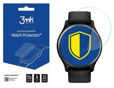 3mk Watch Protection ARC / Schutzfolie / Garmin Vivomove Sport / Vollbild