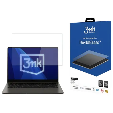 3mk FlexibleGlass für Samsung Galaxy Book3 Pro 14" / Hybrid-Schutzglas / 7H / 0,3 mm