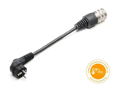 Juice Technology JUICE CONNECTOR CEE 7/7 EU schwarz / Sicherheitsadapter / für JUICE BOOSTER 2