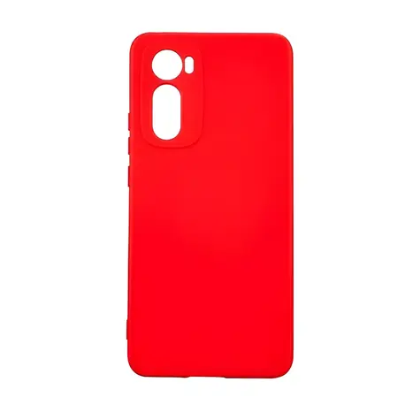 Beline Silikonhülle für Motorola Moto Edge 30 rot / Schutzhülle / Hartschalenetui / Silikon / Kabelloses Laden