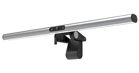 4smarts LightBar Pro / LED-Monitorlampe / Full-HD-Webcam / Dual-Mikrofon / 3 Beleuchtungsmodi