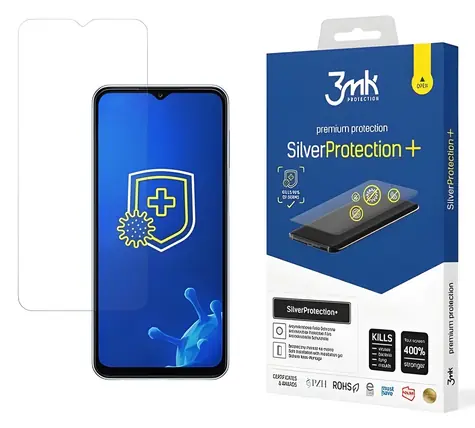 3mk SilverProtection+ für Samsung Galaxy A23 4G (SM-A235) / Schutzfolie / antimikrobiell