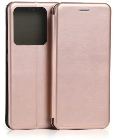 Beline Book Magnetic POCO M7 Pro Roségold / Handyhülle / Buchform / magnetisch