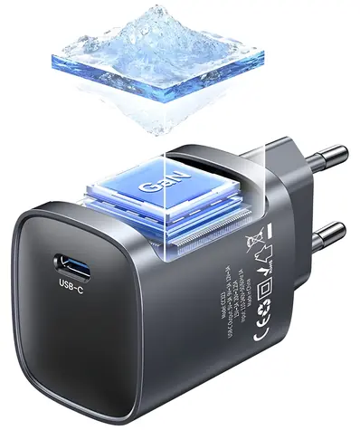 USAMS T66 Tarnung / Ladegerät / GaN / 45W / USB-C
