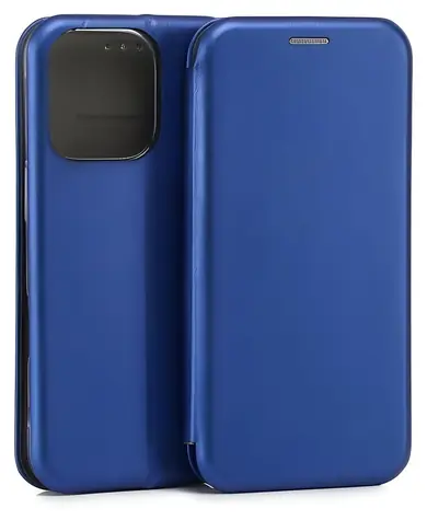 Beline Book Magnetische Hülle für Apple iPhone 16 Pro (6,3 Zoll), blau / Buchform / Magnetverschluss