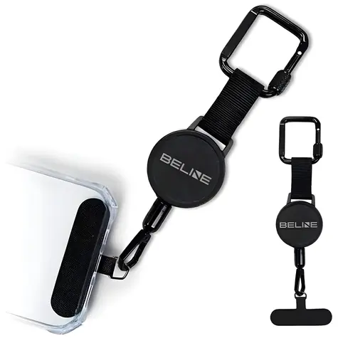 Beline Sicherheits-Handy-Lanyard, schwarz / Handy-Lanyard / Universal / ca. 60 cm
