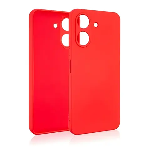 Beline Silikonhülle für XIAOMI Redmi 13C/ POCO C65 (rot) / Schutzhülle / Silikon