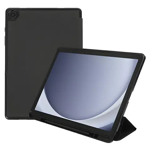 Araree A Folio Hülle für Samsung Galaxy Tab A9, schwarz / Schutzhülle / mit Ständer / Aufbewahrung für S Pen