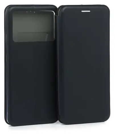 Beline Book Magnethülle für POCO X6 Pro, schwarz / Hülle im Buchstil / Magnetverschluss / Kunstleder