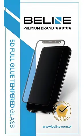 Beline 5D Panzerglas für Samsung Galaxy A51 / Panzerglas / 5D / Vollflächige Verklebung