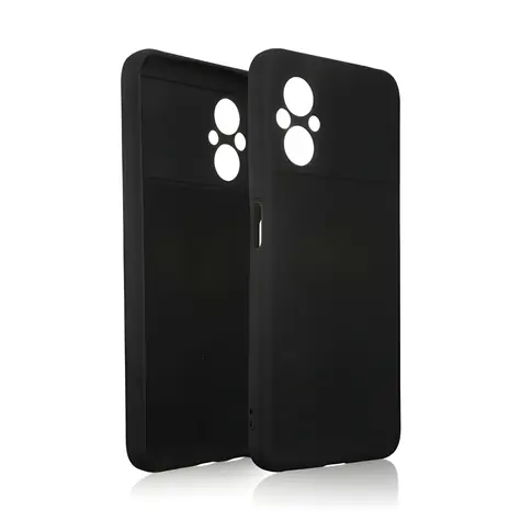 Beline Silikonhülle schwarz / Schutzhülle für XIAOMI POCO M5 / Silikon