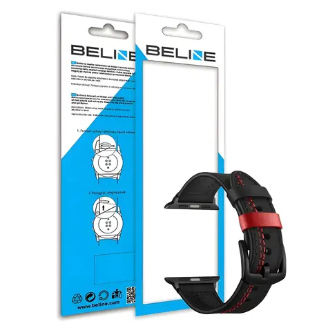 Beline Casual schwarzes Smartwatch-Armband / Breite 20 mm
