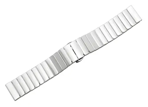 Beline Armband 20 mm weiß / Smartwatch-Armband / Breite 20 mm / Edelstahl