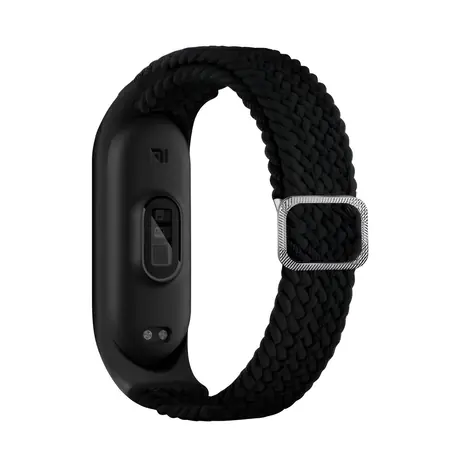 Beline Textilarmband für XIAOMI Mi Band 5/6/7, schwarz / Textil