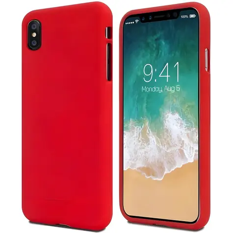 Mercury Soft Case für Google Pixel 8 Pro, rot / Hülle / TPU / Matt