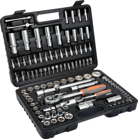 STHOR Gola-Set 1/2", 1/4" / Gola-Set / 108-teilig / Koffer