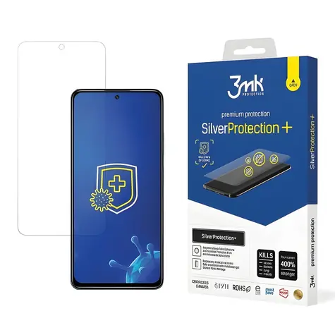 3mk SilverProtection+ für Xiaomi Redmi Note 12 Pro 4G / Schutzfolie / antimikrobiell