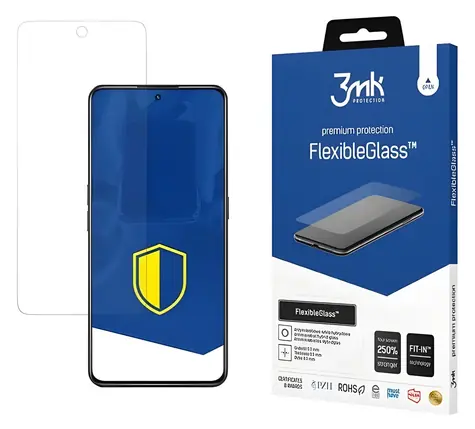 3mk FlexibleGlass für Realme GT Neo 3 / Schutzglas / Hybrid / Antibakteriell