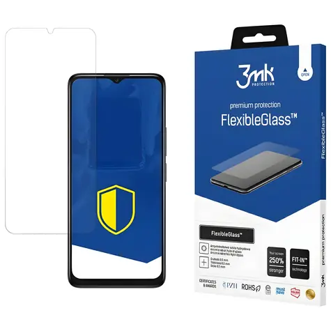 3mk FlexibleGlass Hybridglas für TCL 405 / Schutzglas / Hybrid / Antibakteriell / 7H