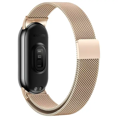 Beline Magnetic Mi Band 10/9/8 Roségold / Armband / Edelstahl / magnetisch