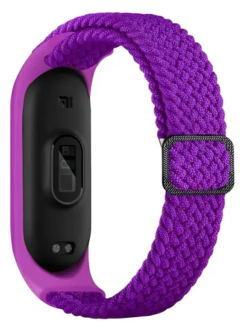 Beline Nylon lila / Armband / Nylon / für XIAOMI Mi Band 8, 9, 10