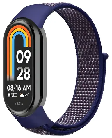 Beline NylonLoop Armband dunkelblau / Armband / für XIAOMI SMART Band 8, 9, 10