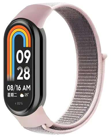 Beline Nylon-Schlaufenarmband, pink / Armband / für XIAOMI SMART Band 10, 9, 8