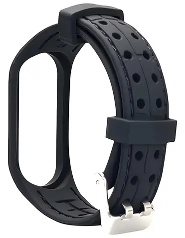 Beline SMART Strap schwarz / Armband für XIAOMI Mi Band 3/4 / Silikon