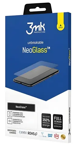 3mk NeoGlass Samsung Galaxy A22 5G schwarz / Hybridglas / 0,3 mm / Bruchsicher