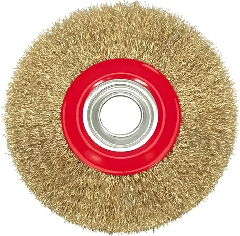 Vorel Drahtbürste Seite 125 mm / Bürste / Messingbeschichteter Draht