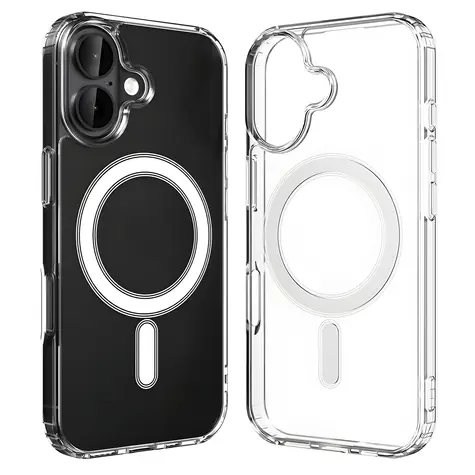 Mercury Jelhard MagSafe Schutzhülle für iPhone 17, transparent / MagSafe / Polycarbonat und TPU