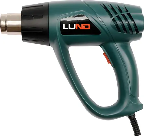 Lund Heißluftpistole 1500 W / Heißluftpistole / 750/1500 W / 300/500 °C / 230 V