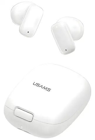 USAMS ID25 weiß / TWS In-Ear-Kopfhörer / Bluetooth 5.3 / Touch-Steuerung